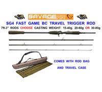 Savage Gear SG4 Fast Game Travel BC 2,21 m 20 - 60 g 4 parts