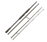 Savage Gear SG4 Medium Game TR Travel Fishing Rod - Fast Action Predator Rod for Freshwater & Saltwater - Ideal for Bass, Pike, Zander & Multi-Species - Perfect for Soft Lures 2.15M 10-40G