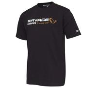 Savage Gear Signature Logo Short Sleeve T-shirt Black M Men