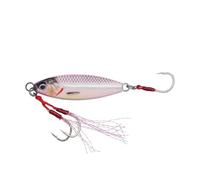 Savage Gear Slow Seeker Jig, Trap Leaf Action Fish Hare Ultra Sharp Saltwater Hooks, 10-60g, Multicolor, Jig Bait, Slow Jigging (PINK Glowing, 30g)