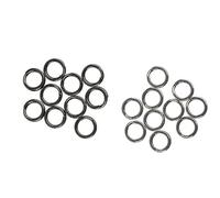 Savage Gear Split Ring 20 Snap Rings Diameter / Load Capacity 4 mm / 24 lbs / 11 kg