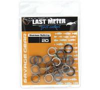 Savage Gear STAINLESS SPLITRING FORGED SS 20PCS 88KG 16MM