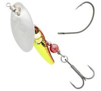 Savage Gear Sticklebait Spinner Spinner Bait Size / Weight / Colour: Size 3 / 7.3 g / Silver Red Yellow