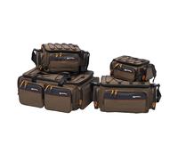 Savage Gear System Box Bag - Lightweight Crossbody for Anglers, 3 Lure Boxes, 5.5L Green