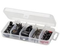 Savage Gear T&c Rigging Kit Jig Head 100 Units Clear 2 / 3.5 / 5 / 7 g