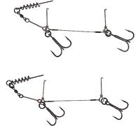 Savage Gear TITANIUM CORKSCREW STINGER - PIKE-PREDATOR FISHING (2/0-23kg - 1 pcs)