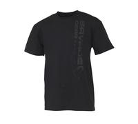 Savage Gear Vertical Logo Tee Black - Medium