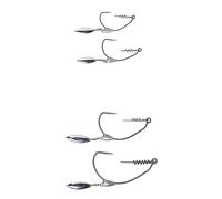 Savage Gear WIDE GAP WEEDLESS SINGLE HOOK WITH BLADE EWG - 8/0-4g