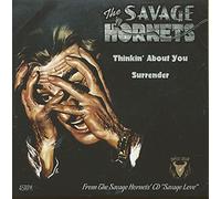 Savage Hornets - Thinkin' About You b/w Surrender 45rpm PS