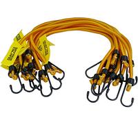 Savage Island 10 pack Heavy Duty Elastic Military Bungee Cords Basha Bivvy Bivi Luggage Caravan Camping