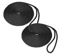 Savage Island 2 x 16mm Docking Boat Yacht Braided Lines Mooring Sailing Rope - Spliced Loop At One End