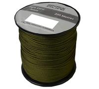 Savage Island 200m Reel Paracord Army Camping for Tent Basha Bivi Shelter Buidling Hammock Gardening Bushcraft (Olive Green)
