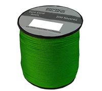 Savage Island 200m Reel Paracord Army Camping for Tent Basha Bivi Shelter Buidling Hammock Gardening Bushcraft (Neon Green)