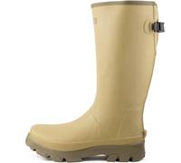 Savage Island Adjustable Calf Rubber All-Weather Neoprene Lined Wellington Boots - Green, UK 12