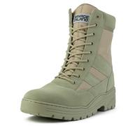 Savage Island Desert Tactical Army Combat Boots Side Zip(Size: 9 UK)