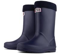Savage Island Kids Wellies Boys & Girls Waterproof Wellington Boots - Toddler & Children’s Rain Boots - Unisex Welly Shoes