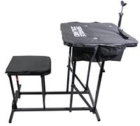 Savage Island Shooting Table Bench Rest Rifle Target Range Gun Rest with Padded Seat Chair