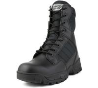Savage Island Tactical Side Zip Army Patrol Combat Boots (12 UK, Black)