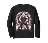 Savage Norse Bear Viking Berserker Battle Ready Nordic Long Sleeve T-Shirt
