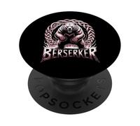 Savage Norse Bear Viking Berserker Battle Ready Nordic PopSockets Adhesive PopGrip