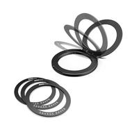 SAVAGE RAVEN by Skull & Co. MagStand for Nintendo Switch 2, Steam Deck and ROG Ally, Magnetic Portable Ultra-Thin Ring Stand Holder for Apple MagSafe Devices - Matte Black