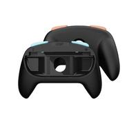 SAVAGE RAVEN by Skull & Co. MiniGrip Hand Grip for Nintendo Switch 2 Joy-Con Controller, Grip Handle Case Accessories Compatible with Switch 2 Jon Con, 1 Pair, Neon Blue & Red