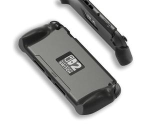 Savage Raven by Skull & Co. StandGrip for Nintendo Switch 2: A Soft Protective Case with Textured Grips Full Protection and Stand, Shock-Absorption Non-Slip and Anti-Scratch Cover Design- Jet Black