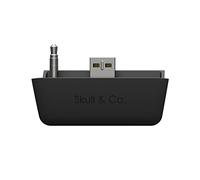 SAVAGE RAVEN Skull & Co. AudioBox for Xbox (XSX/XSS/Elite) Controllers: Bluetooth 5.0 Wireless Audio Transmitter Adapter Low Latency - Black