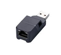 SAVAGE RAVEN Skull & Co. Ethernet Adapter: 1000Mbps Ethernet Adapter with USB 3.0, RJ45 Gigabit Network Adapter for Nintendo Switch, MacBook, Surface Pro, Windows PC and More - JET Black