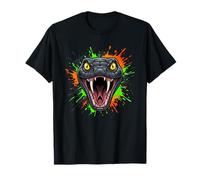 Savage Viper Snake Venomous Open Mouth Attack T-Shirt