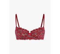 Savage X Fenty Womens Savage X Fenty Floral Unlined Balconette Corded Lace Bra Red Cognac 34A