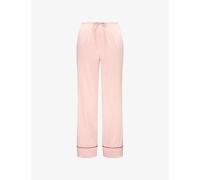 Savage X Fenty Womens Savage X Fenty Satin Ever After Cuffed Stretch-Satin Sleep Trousers Retro Rose S