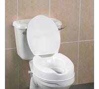 Savanah Raised Toilet Seat with Lid - 2 Inch Healthcare