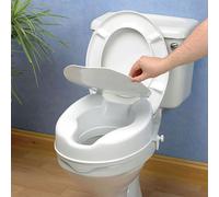 Savanah Raised Toilet Seat with Lid - 6 Inch