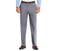 Savane Men's Flat Front Performance Chino Pant Casual, Ultimate Castlerock, 40W x 34L