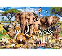 Jigsaw Puzzle 1500 Animals of the Savannah C-151950-2