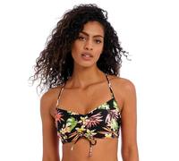 Savanna Sunset Bralette Bikini Top Multicoloured Black 34E