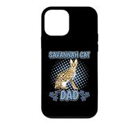 Savannah Cat Father's Day Dad Lover Owner Serval Hybrid Case for iPhone 12 mini