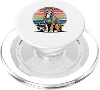 Savannah Cat Sunglasses Hawaiian Beach Summer PopSockets PopGrip for MagSafe