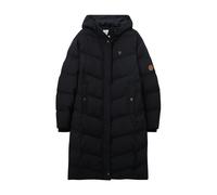 LightHouse Women's Savannah Warm Coat - Ladies Outdoor Long Padded Puffa Jacket with Hood with Recycled Sustainable Fill - Black - 16