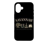 Savannah Georgia Souvenir Southern City Travel Case for iPhone 16