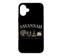 Savannah Georgia Souvenir Southern City Travel Case for iPhone 16 Plus