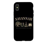 Savannah Georgia Souvenir Southern City Travel Case for iPhone X/XS