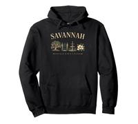 Savannah Georgia Souvenir Southern City Travel Pullover Hoodie