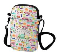 Savannah Georgia Travel Crossbody Bag Moving Gift Savannah Messenger Bag for Traveler, Savannah
