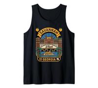 Savannah Georgia USA Born Bred Tank Top