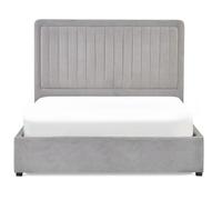 Savannah Grey Fabric Bed - Sizes Available