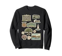 Savannah Historic Squares District Riverboat Trolley Sweatshirt