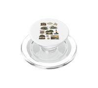 Savannah Historic Squares District Trolley Riverboat PopSockets PopGrip for MagSafe