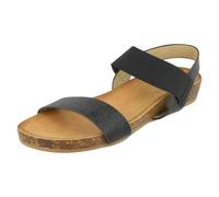 Savannah Ladies Savannah Slingback Sandals - Black - UK 7